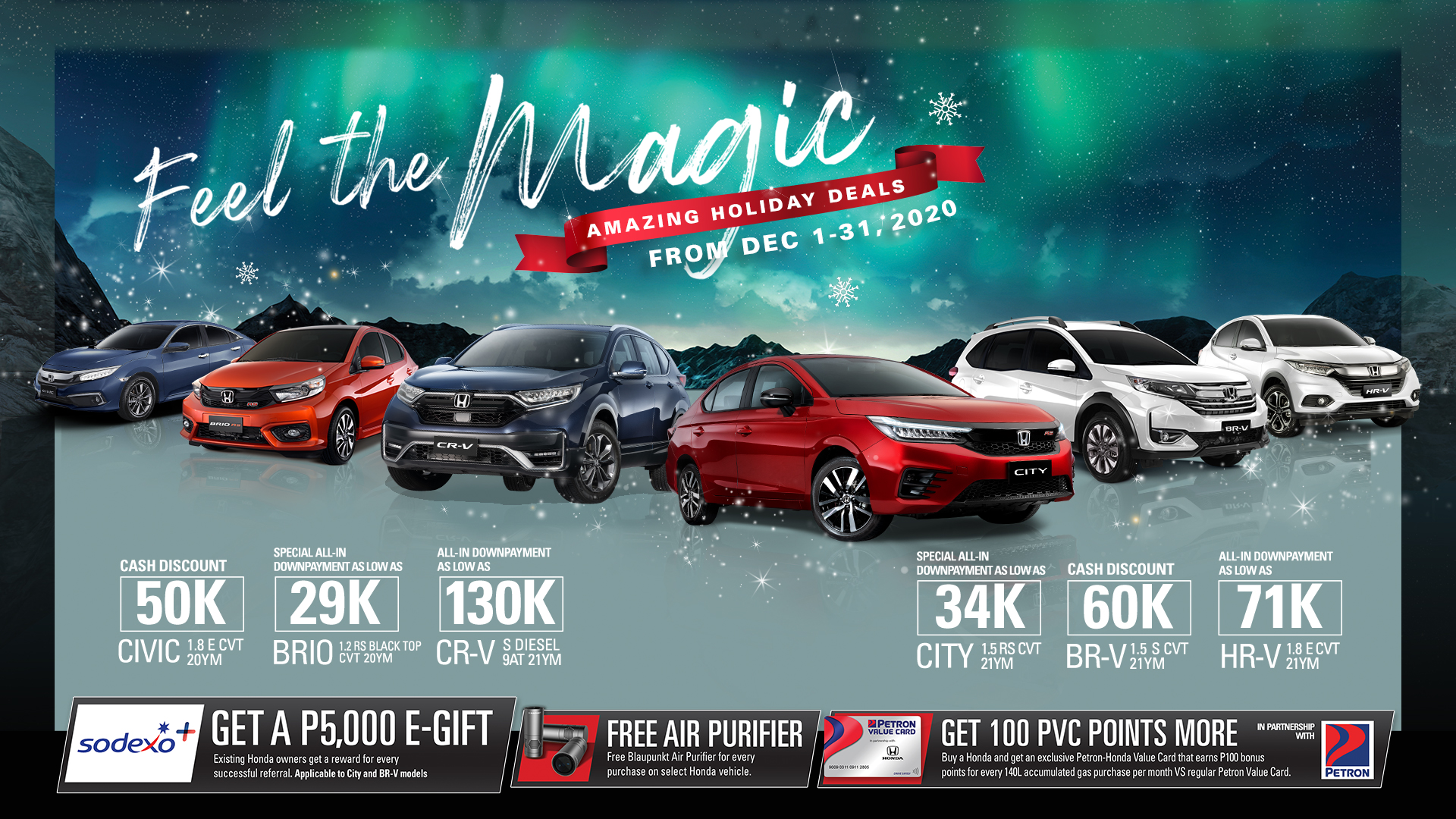 Honda Holiday Promo Motoph