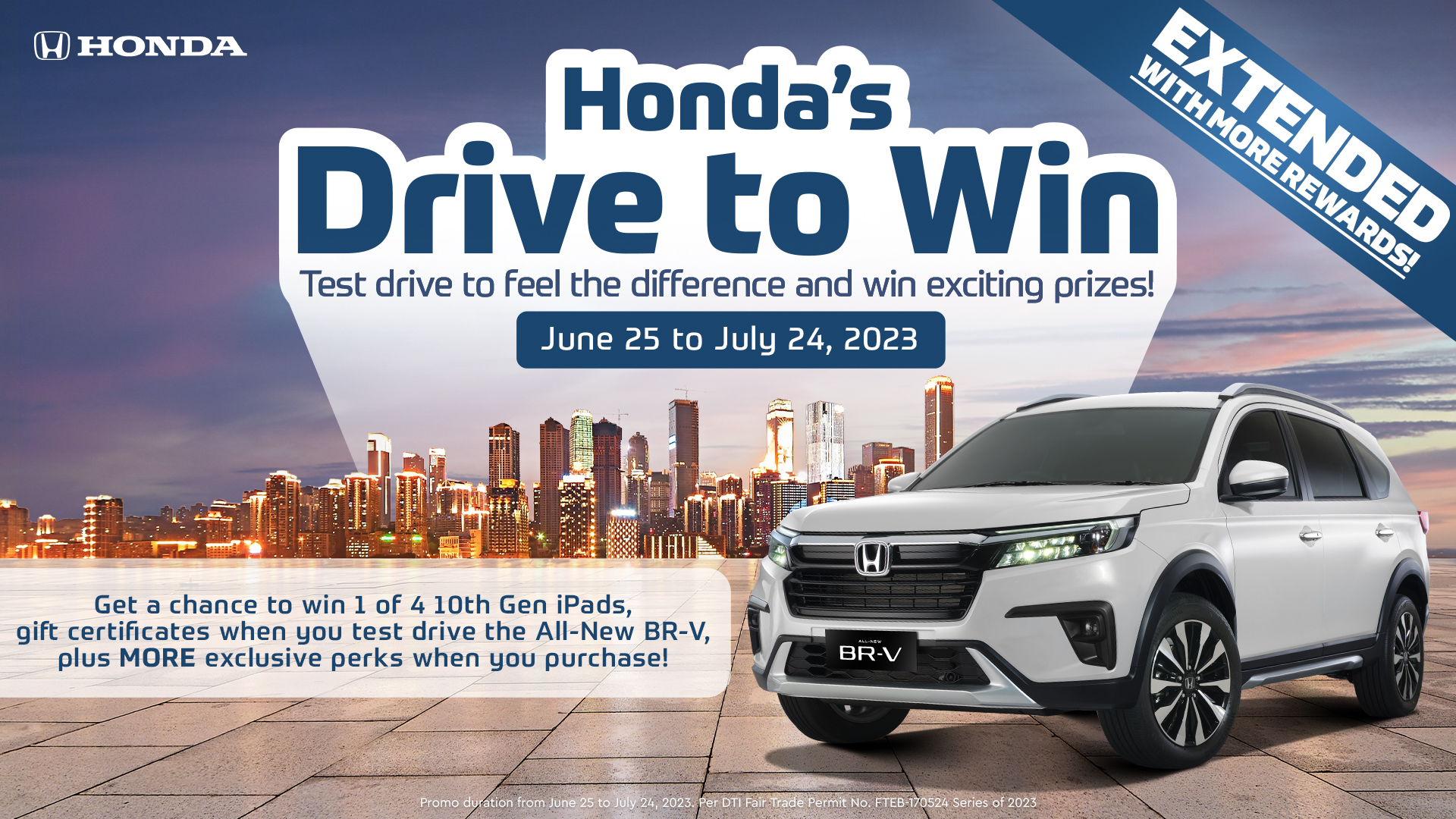 Extended Test Drive Campaign for the All-New Honda BR-V: Unveiling ...